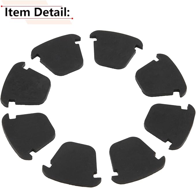 RLB-HILON 8PCS Cup Holder Insert Rubber Compatible with Chevy Silverado 2000 to 2006 Year