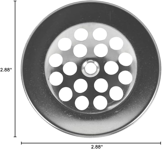 Danco 88926 2-7/8-Inch Tub/Shower Strainer for Gerber, Chrome