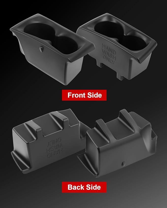 2 Pack Cup Holders Compatible with Ram 1500 2019 2020 2021 2022 2023 2024 2025 2026 Replace 5YK46TX7AC 5YK47TX7AC (Left+Right)