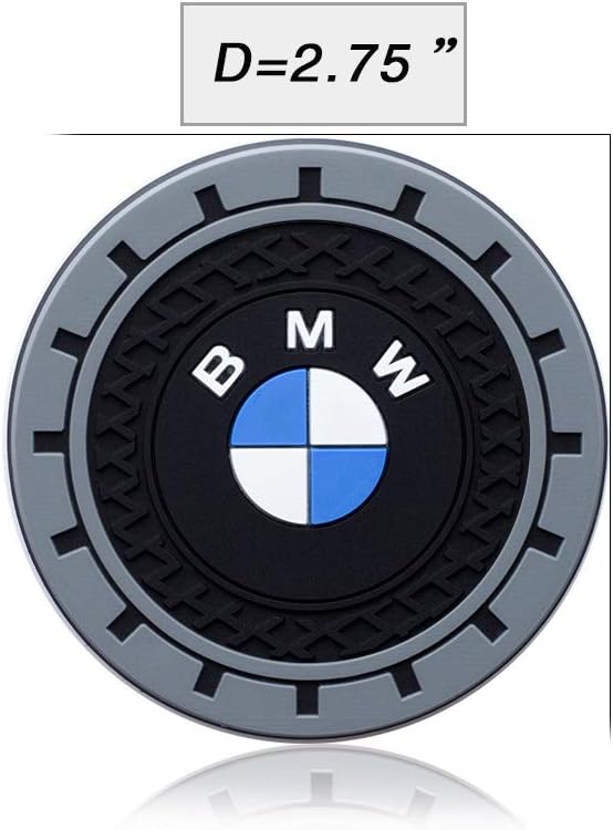 Cup Holder Insert Coaster Fit BMW X1 X3 X7 X5 X6 1 3 5 6 Series Z4 7 M Series,Anti Slip Car Cup Coaster Interior Accessories