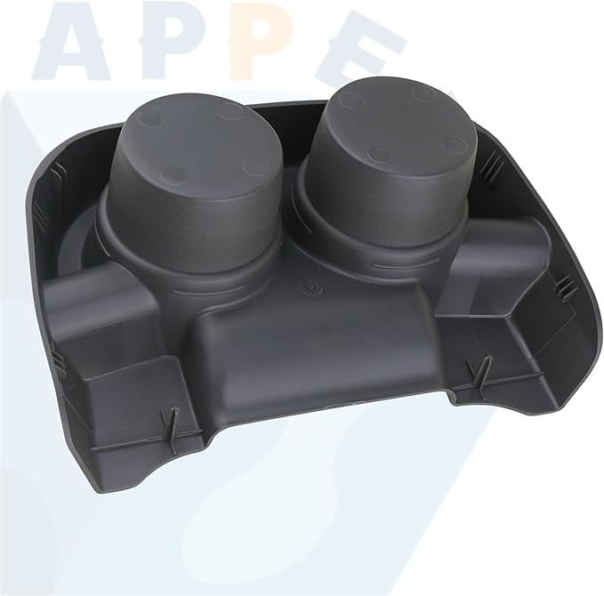 Center Console Cup Holder Dark Flint Compatible with 1999-2007 Ford F250 F350 F450 F550 Super Duty Truck, 2000-2005 Ford Excursion Replaces 2C3Z-3613562-AAA