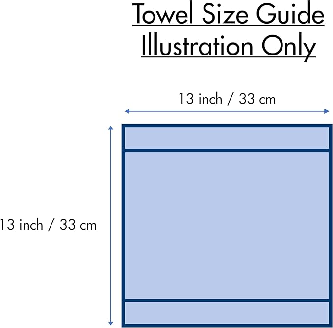 Bumble Premium Dish Cloths 13"x13" (6 Pack) | 100% Natural Ring Spun Cotton | 400 GSM | Highly Absorbent & Soft |Yarn Dyed & Solid Dyed Terry Dish Cloth Set - Tan