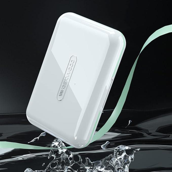 Daily Pill Organizer, Pill Box for Purse - Dtouayz Travel Pill Case, Vitamin Supplement and Medication Dispenser Waterproof 6 Compartment Medicine Holder, Weekly Large Pill Container