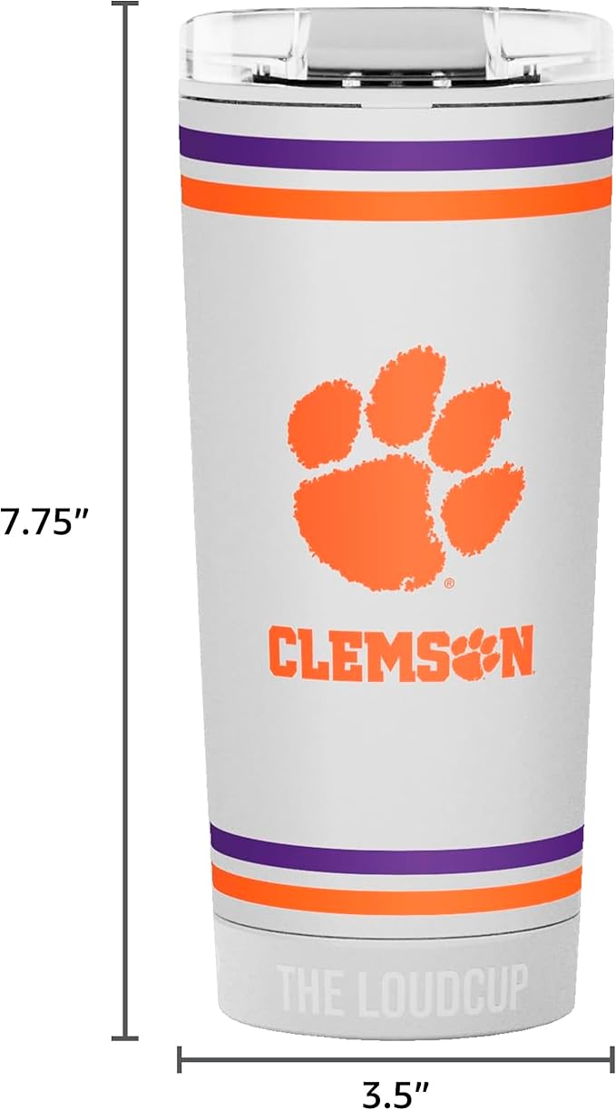 The LoudCup Blow Horn Tumbler, Cheer & Sip 2-in-1 Reusable Water Bottle with Built-In Horn for Sports Games, Tailgates, Parties & Events, BPA-Free