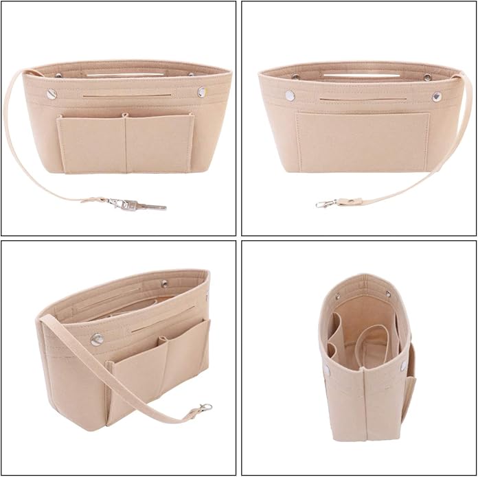 VANCORE Felt Insert Handbag Organizer Travel Purse Bag Organiser