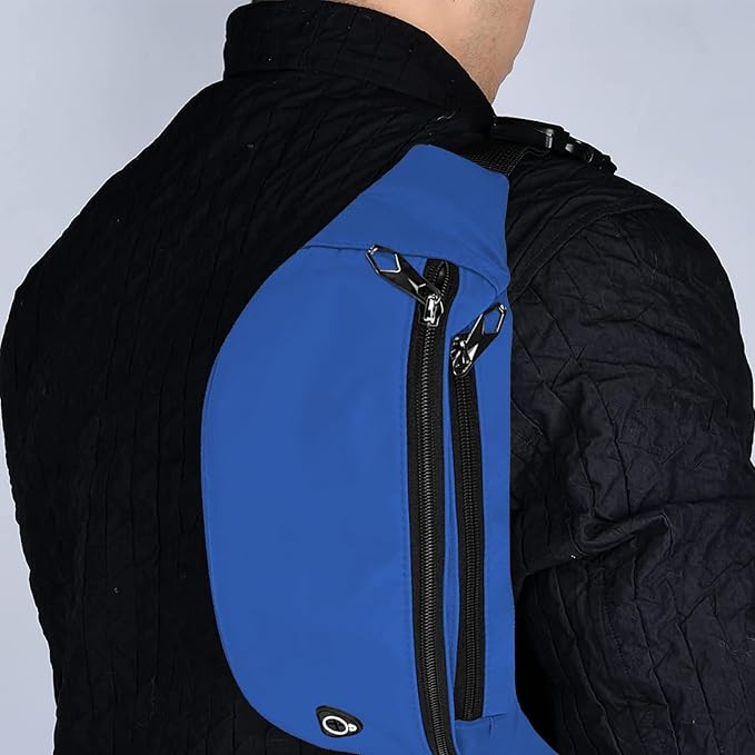 Fanny Packs for Men and Women, Waterproof Sports Waist Pack Bag for Travel Hiking Running Hands-free