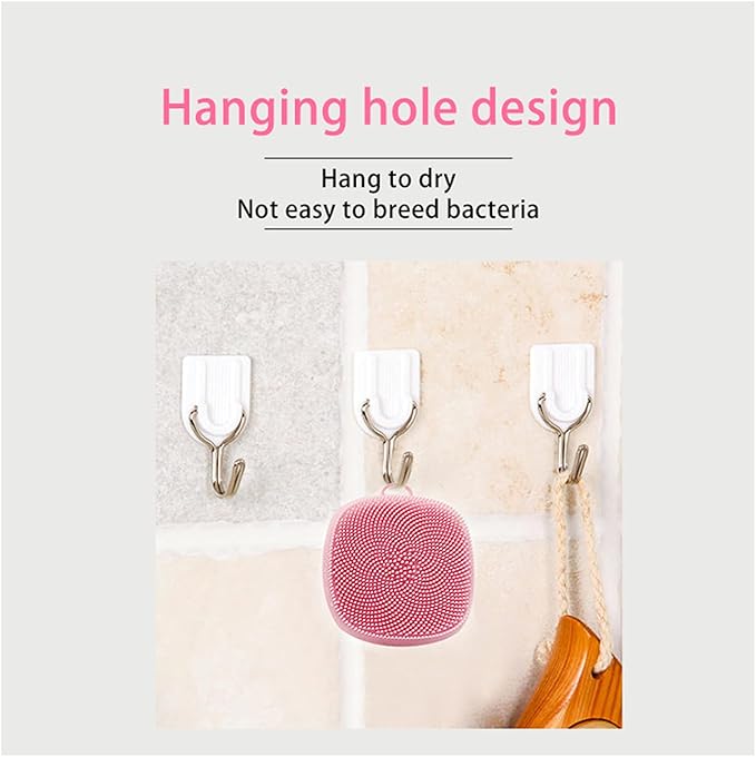 Silicone face Scrubber for Women Facial Cleansing Brush Silicone Face Wash Brush Manual Waterproof Cleansing Skin Care Face Brushes for Cleansing and Exfoliating