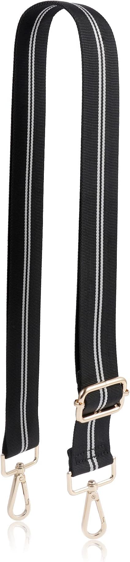 S-Jacorry Purse Strap Replacement Crossbody Wide Shoulder Strap Adjustable Canvas Straps Handbag Strap Replacement Belts