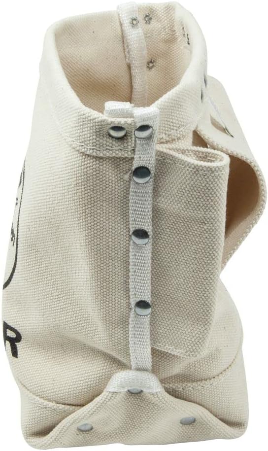 Klein Tools 5416TSR Tool Bag, Bolt Bag with Bull Pin Loops and Drain Holes, Sturdy No. 4 Canvas, Tunnel Loop Connect, 5 x 9 x 10-Inch (Pack of 2)