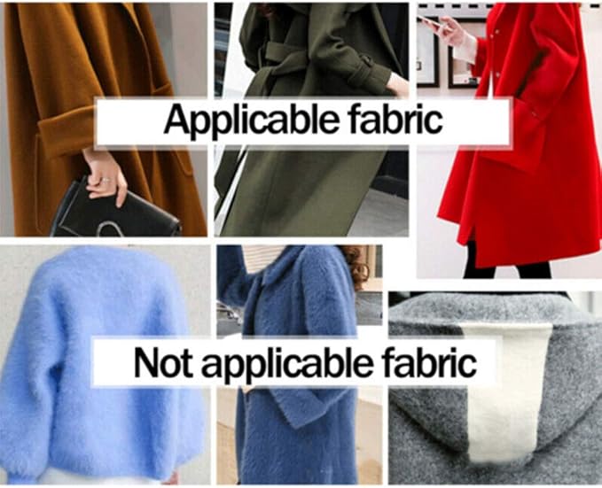 2PC Lint Roller, Portable Lint Remover Clothes Fuzz Shaver Restores Your Clothes and Fabrics Lint Remover Hair Removal