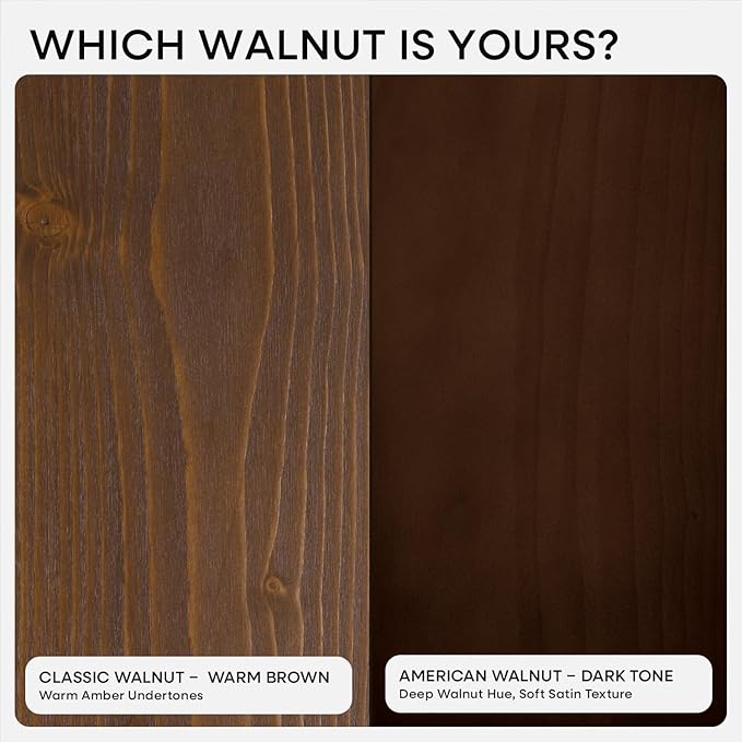 Homeforia 24inch Walnut Floating Shelves for Wall, High End Solid Real Wood 24in Floating Shelf for Bathroom, Dark Brown 24 inch Long Floating Shelves, Heavy Duty Bracket, 24 X 6.5 X 1.75 in, Set of 4
