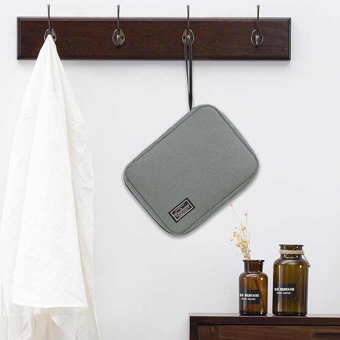 20 Watch Bands Storage Carrying Case Compatible with Watches,Expandable Watch Band Holder Stores 20 Watch Bands Fit for Most Sizes of Watch Straps,Organizer for Watch Bands, Bag Only(Dark Grey)