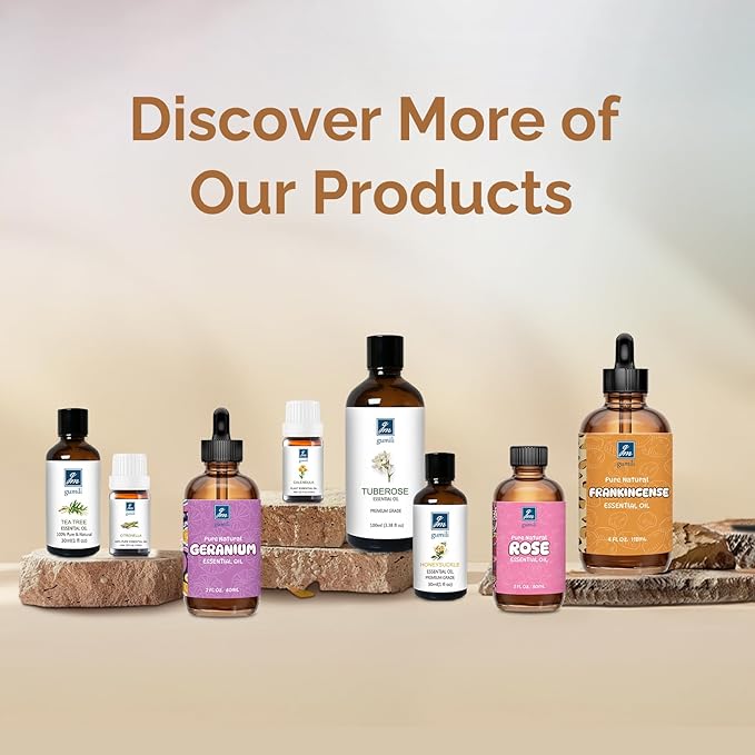 Clove Oil - Pure Organic Essential Oils for Skin, Hair, Diffuser, Spray, Roll On, Body Massage - Clove Bud Oil, 10mL