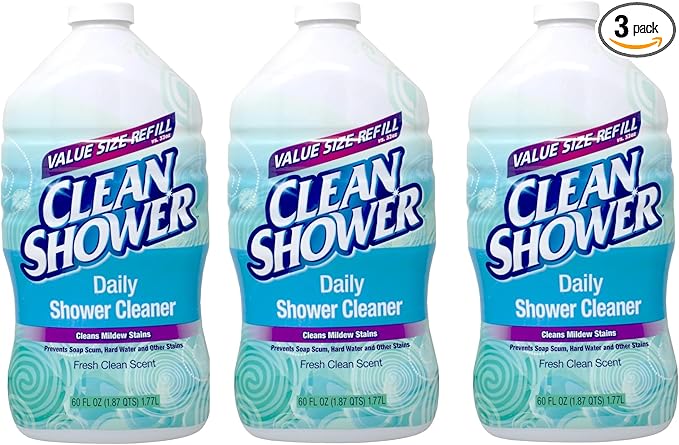 CLEAN SHOWER REFILL FRESH CLEAN SCENT 60 OZ (3 Pack)