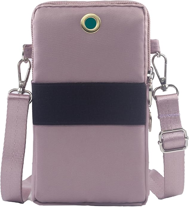 JANKS Small Crossbody Bag for Women - Mini Phone Purses with Crossbody Strap and Wallet - Nylon Arm Bag