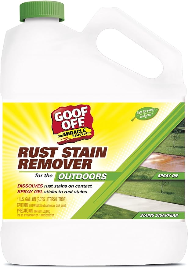 RustAid GSX00101 Goof Off Rust Stain Remover, 1 Gallon