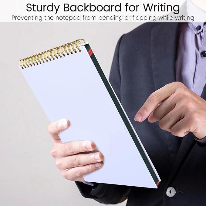 CICPAP To Do List Notepad - To Do List Notebook for Work with 52 Sheets, Undated Daily Planner Perfect for Enhanced Productivity and Goal Achievement - Black Floral
