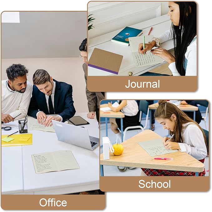 ZCZN 50 Pack Colorful Lined Notebooks Bulk, A5 Journals with 10 Colors, 60 Pages/30 Sheets, 8.3x5.5 Inch, College Ruled Paper, Travel Writing Journal Notebooks for Work,School(50 pack,10 colors)