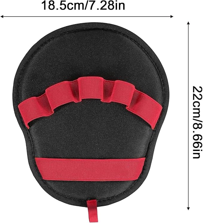 Newly Upgraded Pet Hair Removal Glove for Cats & Dogs,Reusable Electrostatic Pet Hair Gloves,Pet Hair Remover Tool for Clothing, Couch, Carpet, Car Seat (Red)