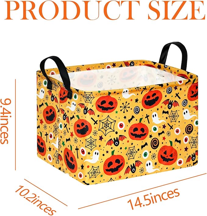 Rectangle Gift Storage Basket Home Shelf Storage Basket Organizer Box Clothes Laundry Hamper Nursery Basket Laundry Basket with Handles