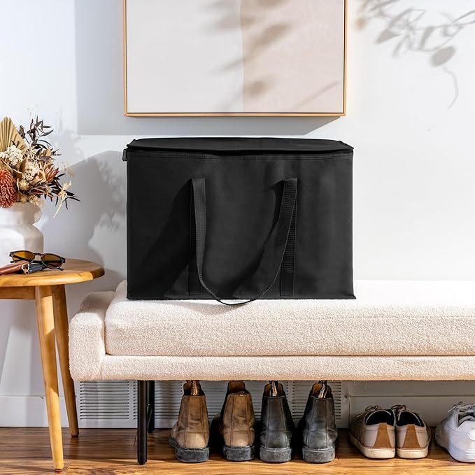 Carrywell Insulated Food Delivery and Catering Bags, XXXL Pizza Delivery and Reusable Warming Bag, Thermal Insulation Tote for Hot and Cold Food, Doordash, Not-Made In China