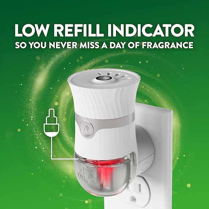 Air Wick Plug in Scented Oil Refill, 10ct, Summer Delights, Scented Oil, Air Freshener, Essential Oils, Eco Friendly