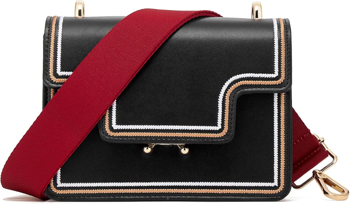 ZOOEASS Wide Shoulder Strap (Solid),Adjustable Replacement Belt Crossbody Canvas Bag Handbag
