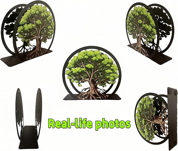 Tree of Life Napkin Holder for Table-Free-Standing Paper Napkin Dispenser for Cafe, Bar, Restaurant Table Decor |Colorful Metal Napkin Stand |Rustic Home Decor Presents|Modern Kitchen&Dining Accessory