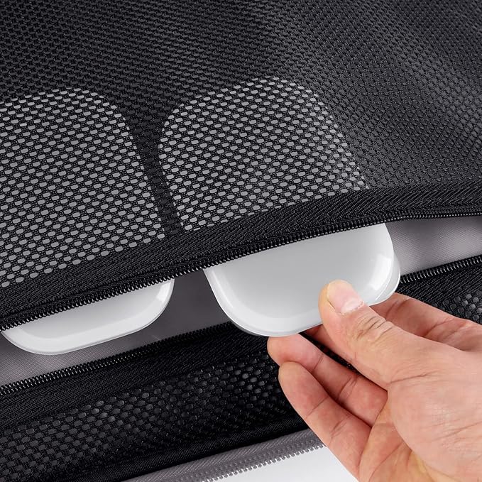 Quatish Leakproof Soap Dish with Lid & Draining Layer, Shatterproof Travel Bar Soap Holder Case Container, Portable Travel Size Toiletries Essentials for Camping, Gym, Bathroom, Clear