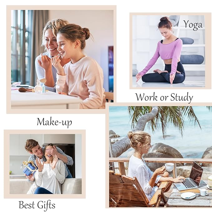 12 Pieces Flower Hair Clips for Women, Girls - Large Jaw Clips with Strong Hold for Thick & Thin Hair, 12 Matte Morandi Colors