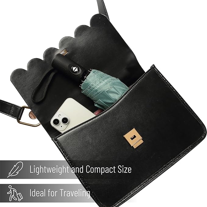 Mr. Pen- Windproof Travel Umbrella, Small Water-Resistant Automatic Folding Umbrella for Rain and Sun, Light, Compact and Portable for Women & Men, Fits Car & Backpack