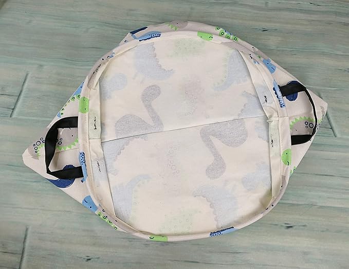 Kids Hamper Storage Basket Nursery Bins Baby Gift Toy Organizer Box Laundry Basket Large Canvas Collapsible Chest for Home/Dorm/Kitchen/Pet/Closet/Shelf/Room Decor(Dinosaur)