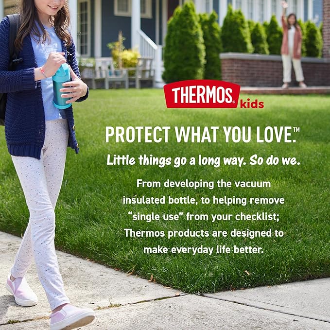 THERMOS FUNTAINER Water Bottle with Straw - 12 Ounce - Kids Stainless Steel Vacuum Insulated Water Bottle with Lid,Gabby’s Dollhouse,(Pack of 6)