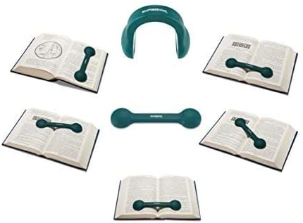 Bookmark/Weight-Page Holder-Holds Books Open and in Place-Green-by Superior Essentials