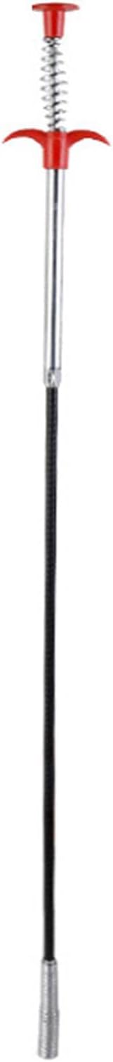 Plumbing Grabber, Sink Grabber, Flexible Grabber Claw Pick Up Reacher Tool with 4 Claws, Bendable Hose Pickup Reaching Tool for Litter Pick, Home Sink, Drains, Toilets (SIZE:24 Inches)