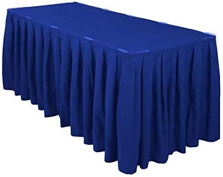 NAVADEAL Table Skirting Clips Tablecloth Clips for Table 1" - 1 1/4" with Hook and Loop | Pack of 25 | Great for Wedding Home Meeting Party Picnic Patio Banquet Indoor Outdoor Events