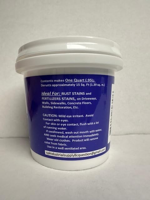 CP INDUSTRIAL SUPPLY Concrete Rust Remover 1Qt