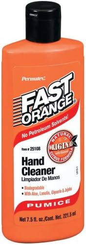 Permatex 25108-12PK Fast Orange Pumice Lotion Hand Cleaner, 7.5 oz. (Pack of 12)