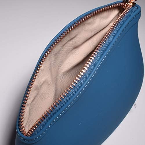 Small Makeup Bag by Pudinbag | The Premium Silicone Purse Bag | Vegan Hygienic Eco-friendly | Water and Heat Resistant