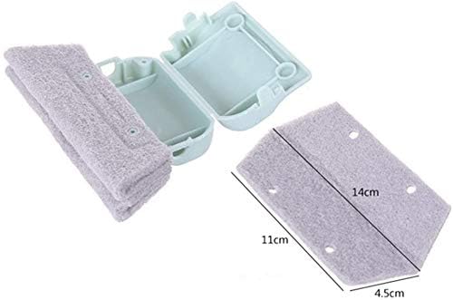 Groove Gap Cloth Window Door Track Multifunctional Cleaning Brush Color: Beige/Gray/Blue (Random Color Matching)3PCS