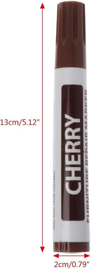 Brown Furniture Repair Wood Cabinet Floor Touch Up Markers Scratch Filler Remover - Mahogany,Wood Polish and Care
