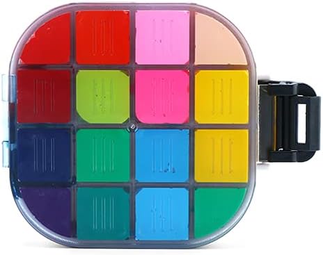 Transon Paint Saver Storage Palette Box 16well Portable Airtight Black