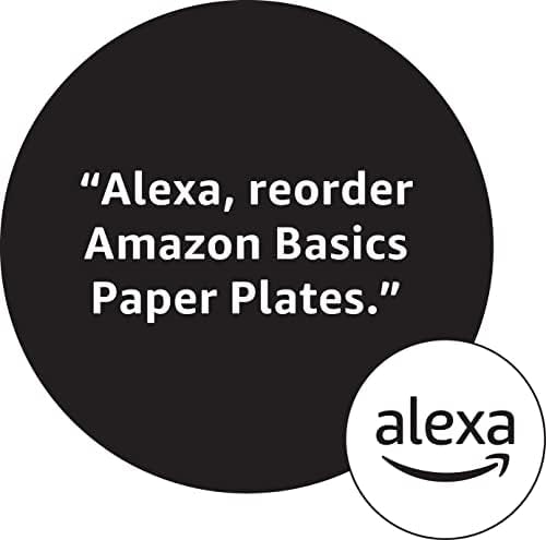 Amazon Basics Ultra Paper Plates, 8.62 Inch, Disposable, 880 Count (4 Pack of 220), Packaging May Vary