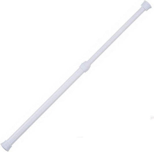 1 Piece 36 to 63 Inch Tension Rod, 1 Inch Diameter Spring Tension Shower Rod for Bathroom Bathtub Closet Shower Curtain Rods, Adjustable Room Divider