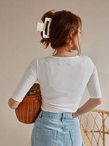 Big Claw Tortoise Banana Pink French Celluloid Leopard Print Clips for Women's & Girls' Thick and Thin Hair - 3.3 Inch, Strong Hold, 2 Color Options (2 Packs)