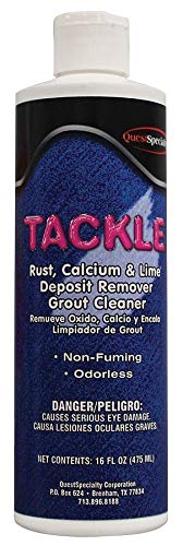 TACKLE Rust, Calcium and Lime Deposit Remover and Grout Cleaner