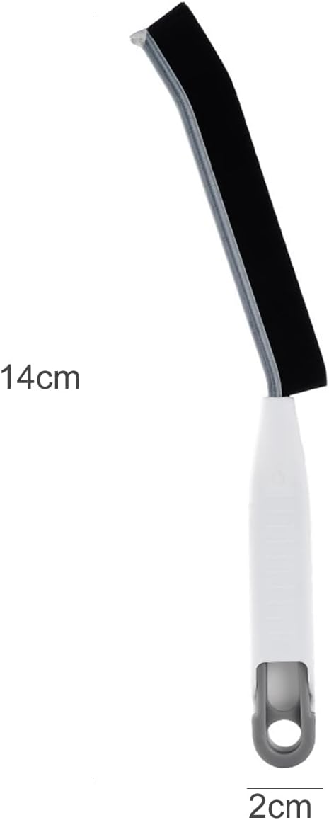 Crevice Brushes for Cleaning, Gap Cleaning Brush with Long Stiff V-Shaped Bristles Household Use for Bathroom/Tiles/Kitchen（4pcs）