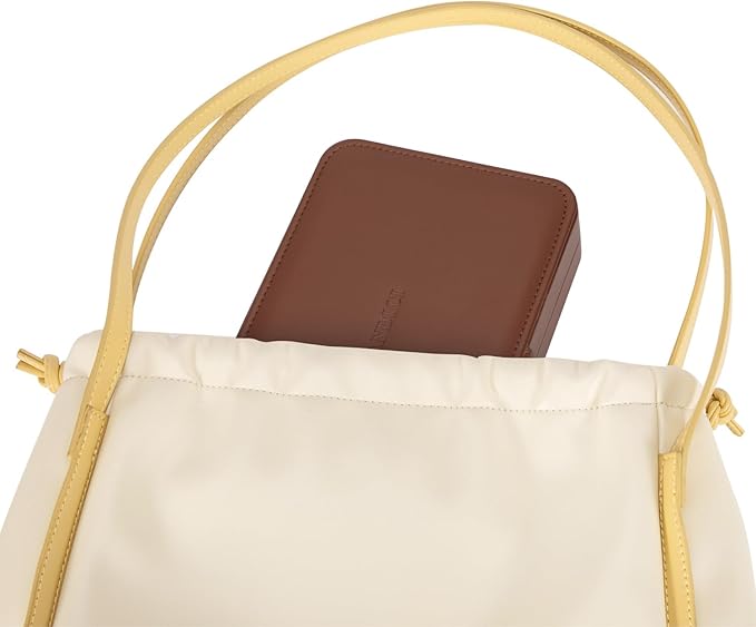 LANDICI Small Jewelry Box for Women Girls, PU Leather Travel Jewelry Case, Portable Jewelry Organizer Storage Holder Display for Ring Earrings Necklace Bracelet Bangle Men Kids Gift, Coffee