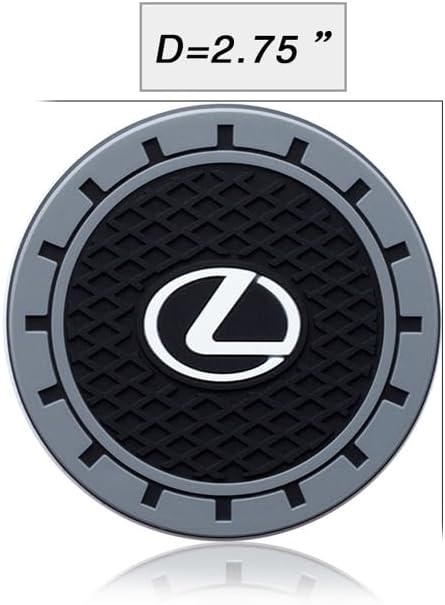 Cup Holder Insert Coaster Fit Lexus ES350 GS350 GS300h GS450h is300 es350 ls460 rx350 NX300h,Anti Slip Car Cup Coaster Interior Accessories