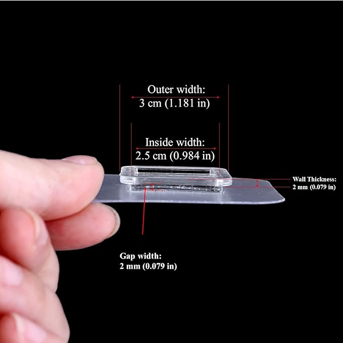 12 PCS Wall Mounted Replacement Sticky pads for Kitchen Bathroom Shower Caddy Organizer Rack Holder Nail Free Adhesive Hooks (Square)